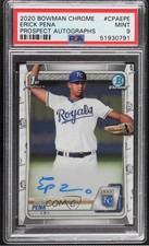 2020 Bowman Chrome Prospect Auto Erick Pena #CPA-EPE PSA 9 MINT Auto 04tz