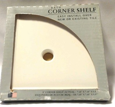 Somerset Corner Shower Shelf Shower Bath Shelves NIB Made in USA AB
