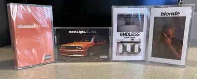 Frank Ocean Channel Orange + Blonde Endless  Ultra 4 Cassette Tape Lot SEALED!