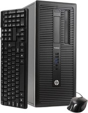 HP ProDesk 600G1 Tower PC Intel i5, 16GB RAM 2TB Hard Drive, 240 SSD W10 Pro