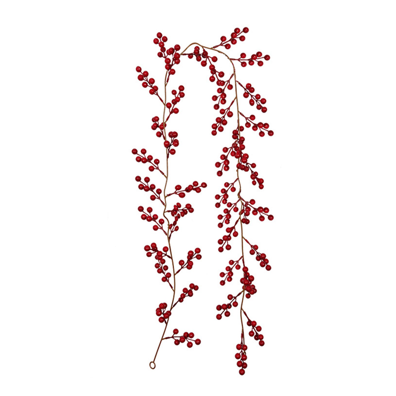 Artificial Red Berry String Garland Xmas Tree Faux Berry Decor For Holiday New Y