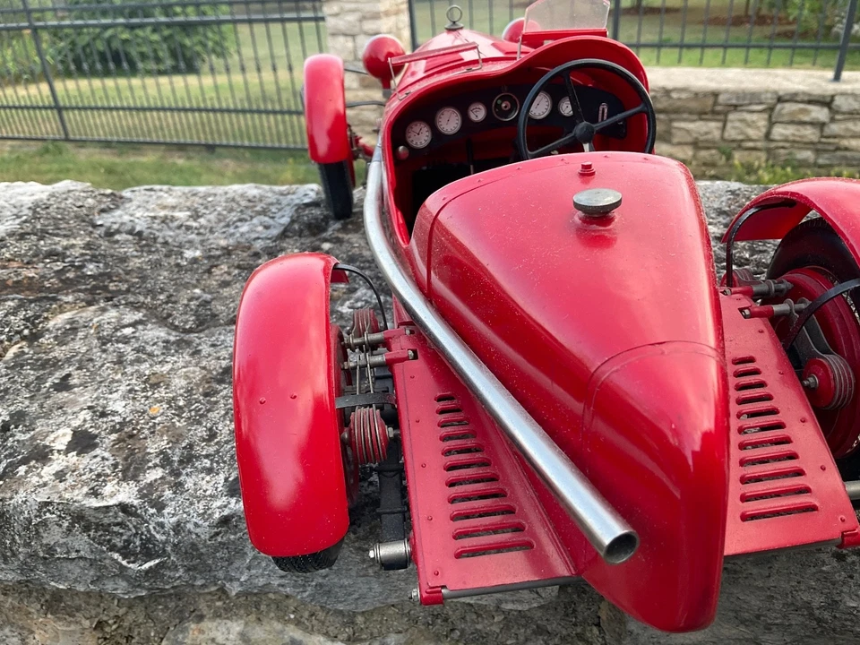 Alfa Romeo 8c 2300 Monza 1931 POCHER Scala 1:8 Kit Vintage - Immagine 4 di 4