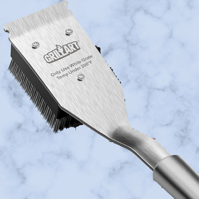 GRILLART Grill Brush & Scraper Wire BBQ Grill Brush For Outdoor 16.5  Cooking