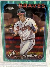 2024 Topps Chrome - Sean Murphy #255 Aqua Raywave Refractor /199