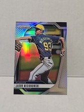 2025 Panini Prizm - Jacob Misiorowski, Jacob Misiorowski #4 Silver Prizm (RC)