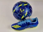 Lionel Messi Soccer Ball+shoe+Hand Signed by Messi+COA+Free shipping=02 pieces