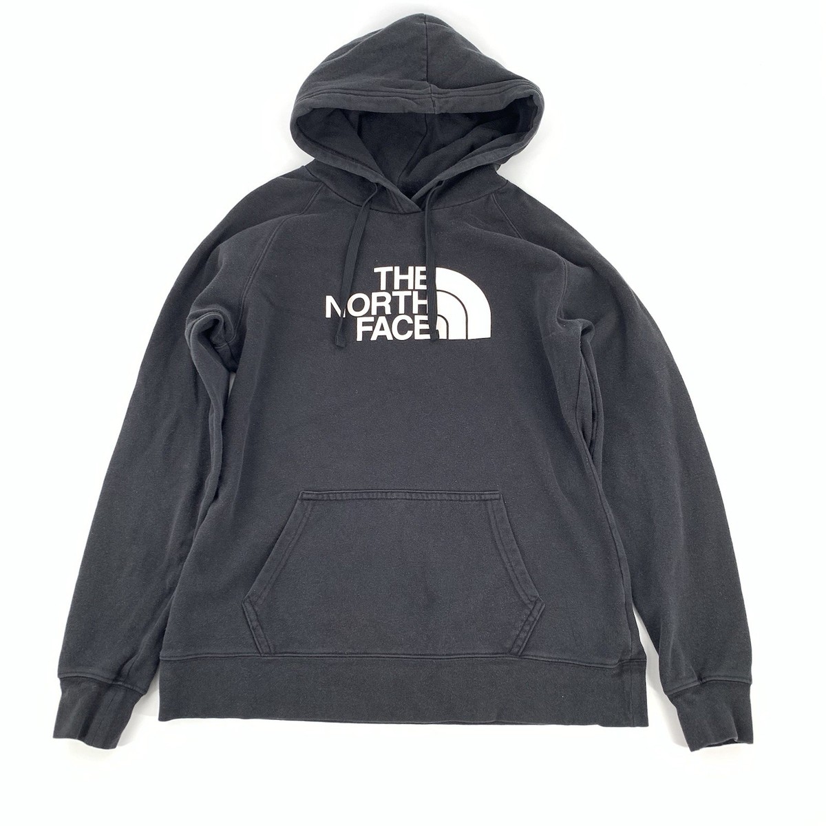 The North Face Logo Pullover Hoodie Sweatshirt Size Medium Womens 