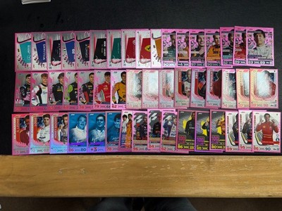 Topps Turbo Attax Formula 1 2024 Mirror Foil Near Complete Set 49 Karten NM/MINT