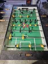 Tornado Twister II Foosball Table Green Field Black Yellow Players