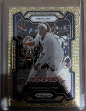 2024 Panini Prizm Monopoly WNBA Kahleah Copper #58 Gold Shimmer /500