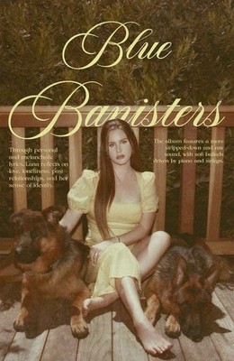 Blue Banisters poster Rolled Posters Lana Del Rey album art