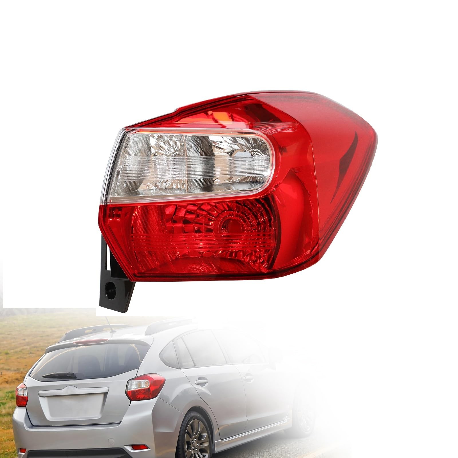 Right Driver Side Tail Light for Subaru Impreza 2012-2016 XV Crosstrek 2013-2015