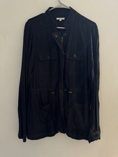 Women s Maurice s Lightweight Jacket Pockets Drawstring Zip Size S Black