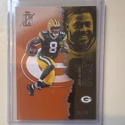 Topps 2025 Signature Class Josh Jacobs Packers RC Auto #22 26/50