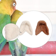 Corner Fleece Bird Blanket Cuddle Nest Hanging Toy for Parakeet Cold Weather