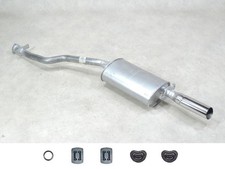IMASAF Endtopf NEU für Porsche 924 2.5 S 944 2.5 Auspuff Endschalldämpfer+Anbaut