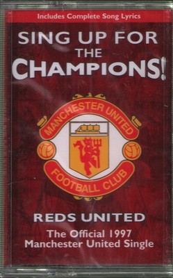Reds United Sing Up For the Champions cassette UK McI 1997 cassette still sealed