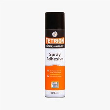 Tetrion Spray Adhesive - 400ml X 12