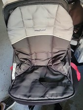 MISSING BELTS Baby Trend Sit'N Stand Double Stroller Front Fabric Seat Cover