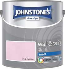 Johnstone's - Wall & Ceiling Paint Matt Finish Smooth & Fantastic Coverage 2.5L