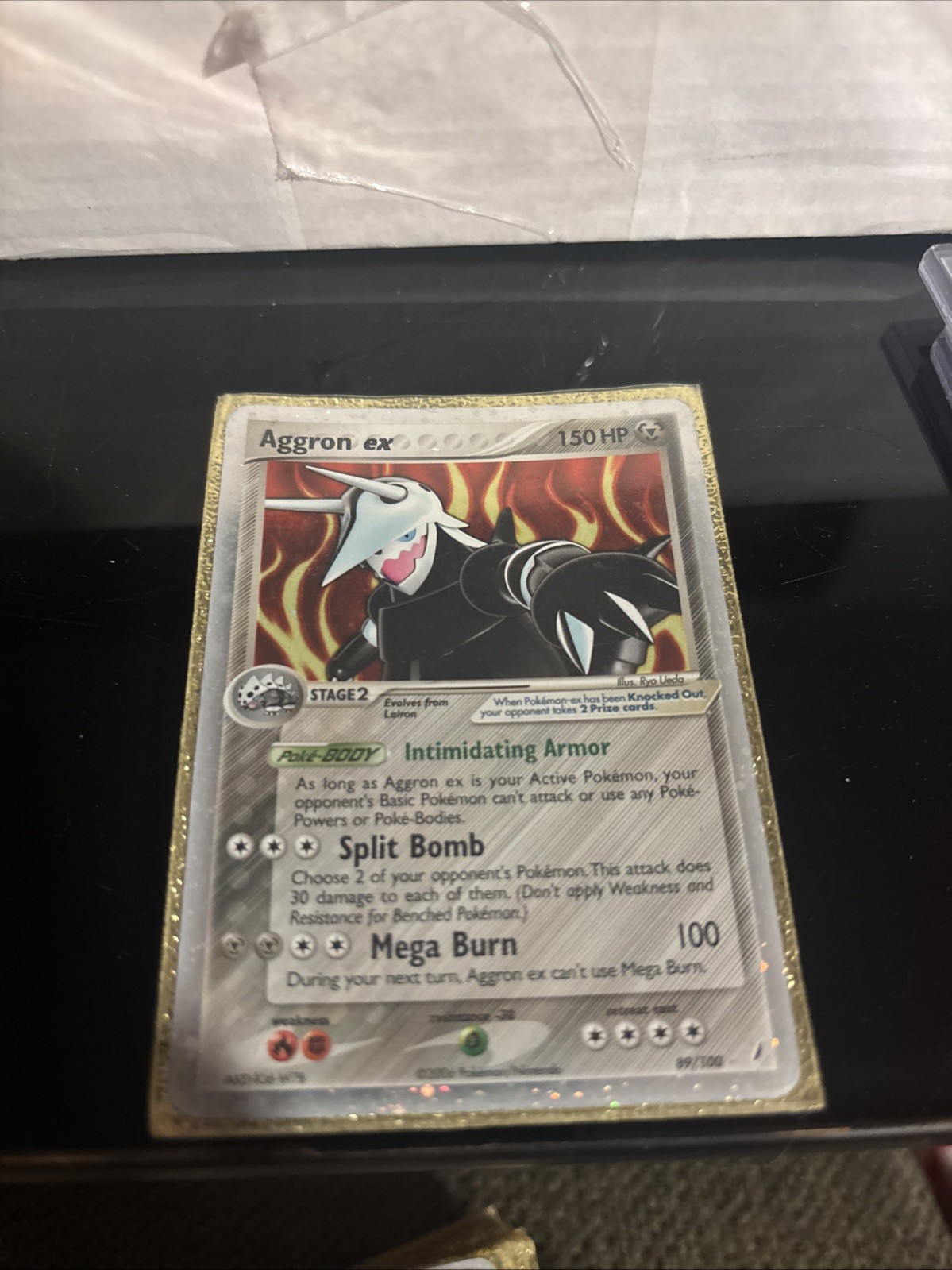 Aggron ex 89/100 Crystal Guardians Holo