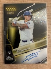Cody Freeman Chrome 2026 Black Gold Refractor /50 Auto