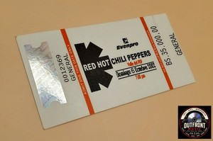 Red Hot Chili Peppers Ticket | eBay