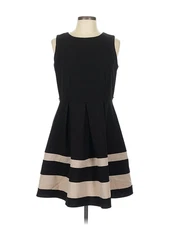AB Studio Women Black Cocktail Dress 12