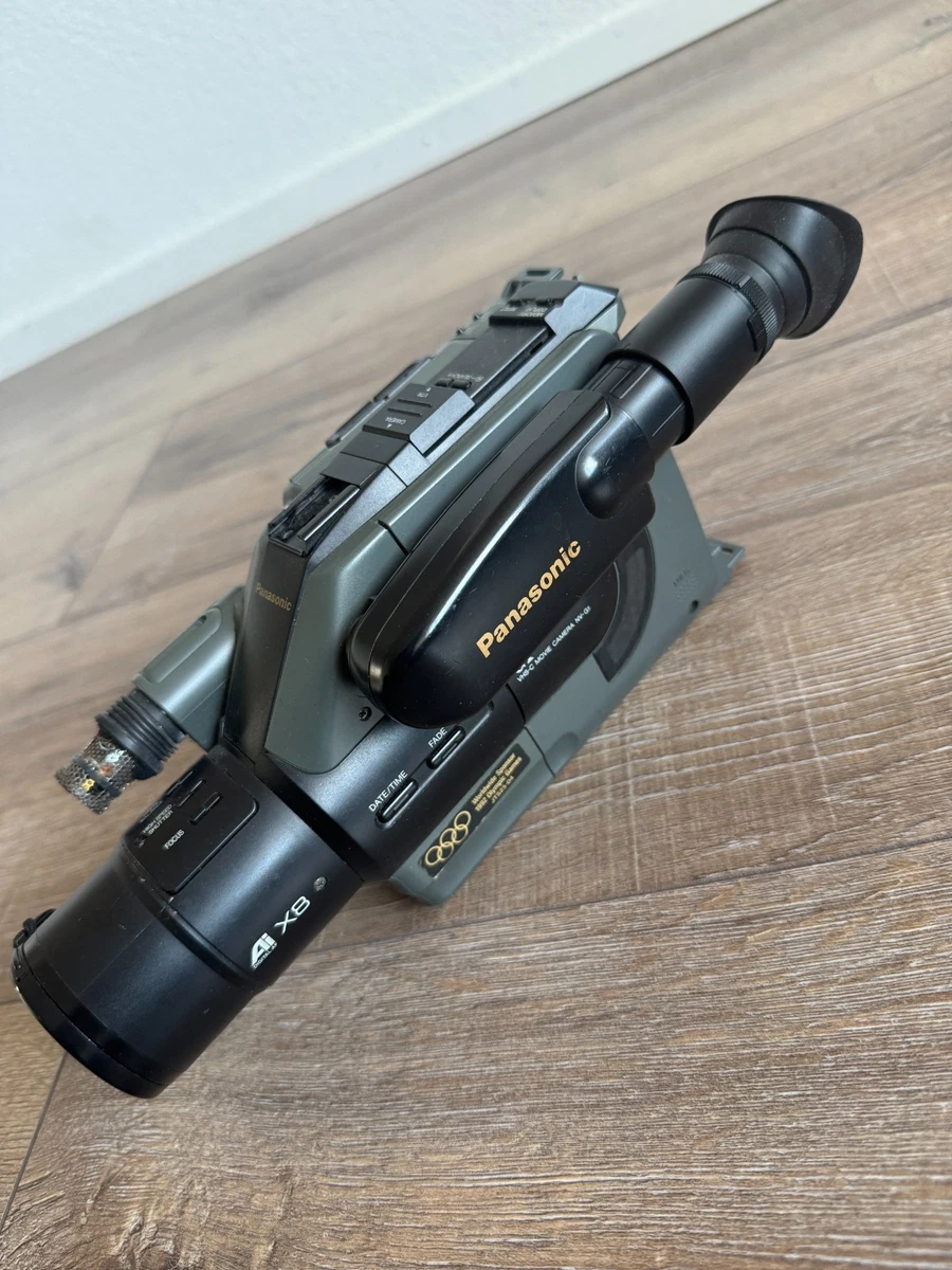 Vintage Panasonic NV-G1E VHS-C Camcorder Made in Japan Olympic