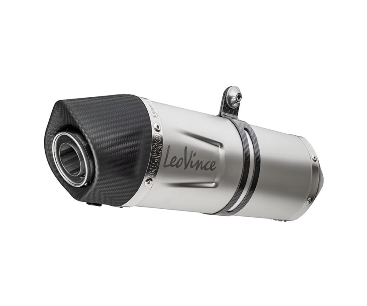Full Exhaust System Leovince homologated Inox LV ONE EVO 1/1 YAMAHA MT-125 2020