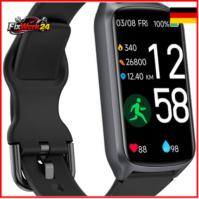 Fitness Tracker 20 Trainingsmodi 5ATM Wasserdicht Schlafanalyse SpO2