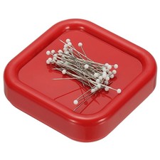 1 Pcs Magnetic Pin Holder Paper Clip Holder for Sewing Quilting, Red