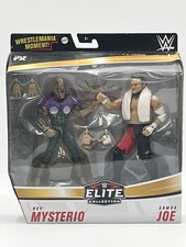 WWE Rey Mysterio vs Samoa Joe Mattel Elite Action Figures Wrestlemania 35 2PK