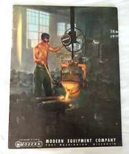C. 1960s Modern Equipment Co. Port Washington, WI Catalog Steel Foundry Industry