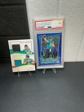 Trevor Lawrence - 2 Card Lot. 2023 IMMAC Past/Present 2021 RC BLUE SCOPE