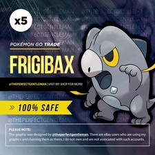 Frigibax Pokemon #996 GO - x5 Bulk Bundle