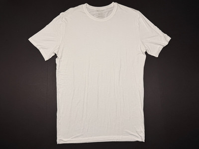 Tommy John  Second Skin Stay Tucked CrewNeck Undershirt - White Size XL