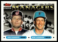 1993 Topps #505 Mike Hargrove / Rene Lachemann MGR