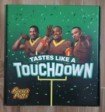 REESE’S PUFFS NFL Cereal Exclusive Bundle w/ Trading Cards & Speaker