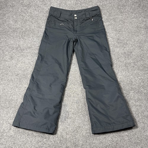 NILS Snow Pants Womens 4 Petite Gray Insulated Bootcut Zip Pockets Ski Snowboard