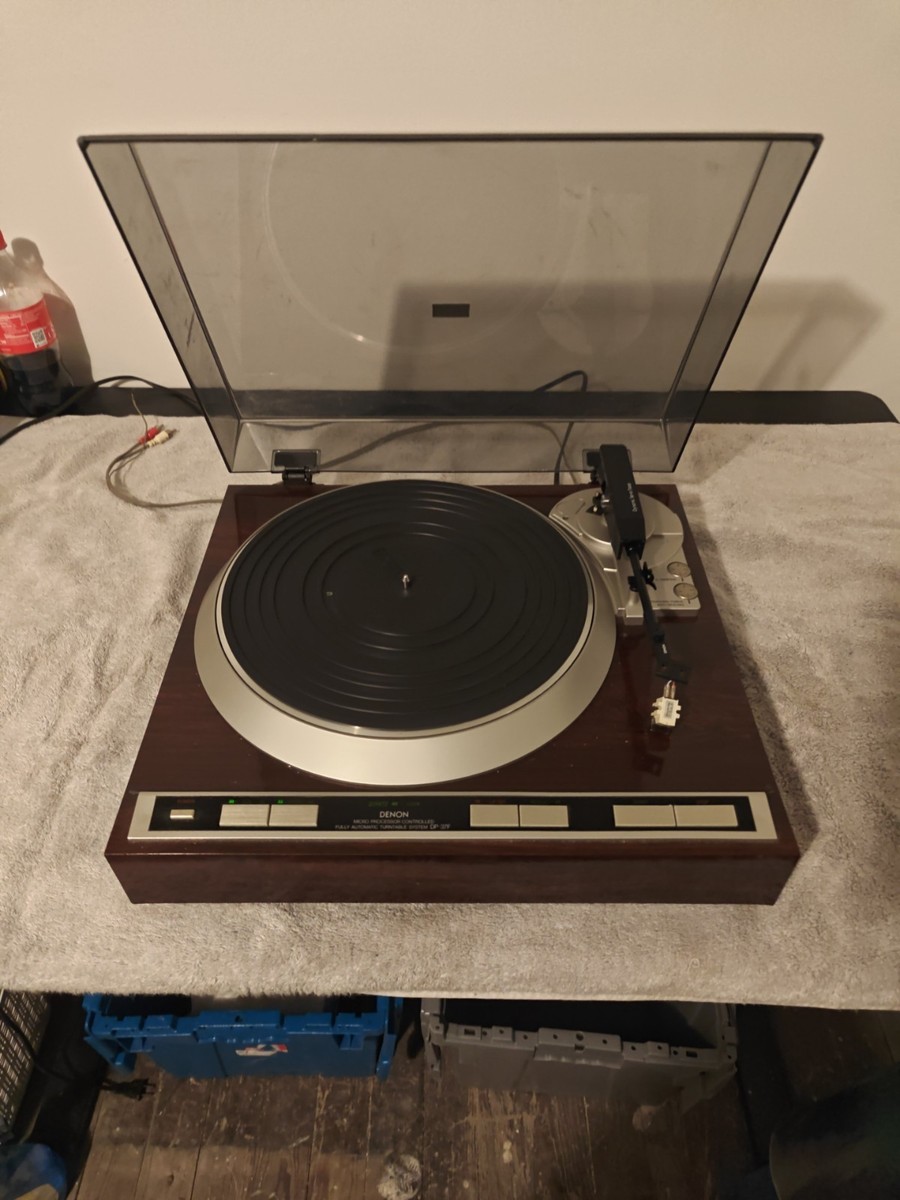 DENON ターンテーブル　DP-37F DENON DP-37F Micro Processor Controlled Fully Automatic Turntable