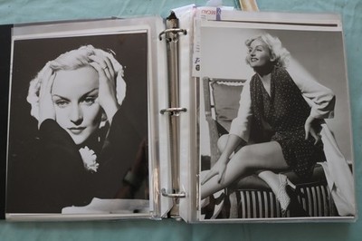 HOLLYWOOD PHOTO ALBUM - SOPHIA LOREN - GEORGE NADER - CAROLE LOMBARD - E 26486