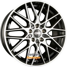 4 Alufelgen CMS C25 DB Diamant Schwarz 8,5x19 ET50 5x114,3 19 Zoll