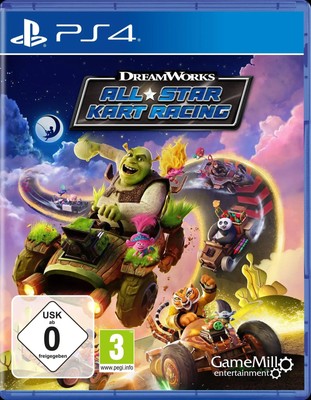 Dreamworks All-Star KartRacing (PlayStation PS4) | Blu-ray Disc | Deutsch | 2023