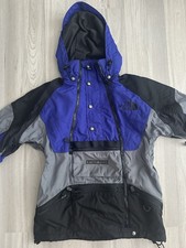 The North Face Steep TechJacket Vintage Blue / Black Small RARE 90s