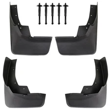 Set of 4 Splash Guards Mud Flaps for Ram 1500 2019-2024 Pickup w/ Fender Flares