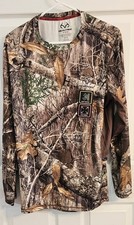 Men's Camo Realtree Scent Control Long Sleeve Size Medium 38/40 New w/o Tags