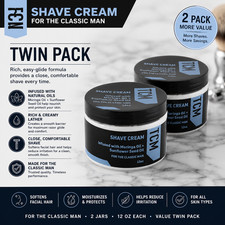 TCM Shave Cream 12oz Infused with Moringa Oil  Sunflower Seed Oil 2PK