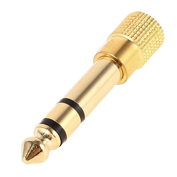 "1/4\"Stereo 6,35Mm Stecker Auf 3,5Mm Buchse Audio-Adapter-Koppler"-image