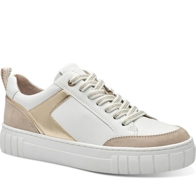 Ago Trainers White Dune Marco Tozzi 2-23703-42 193